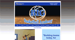 Desktop Screenshot of bigbasketballacademy.com